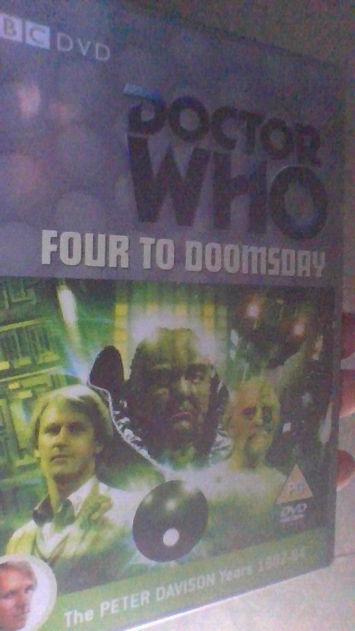 Doctor Who - Four To Doomsday [DVD] Peter Davison Dr Who RARE SILVER CASE BBC TV