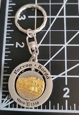 Porvoo Borga Since 1346,  Spinning Key Chain