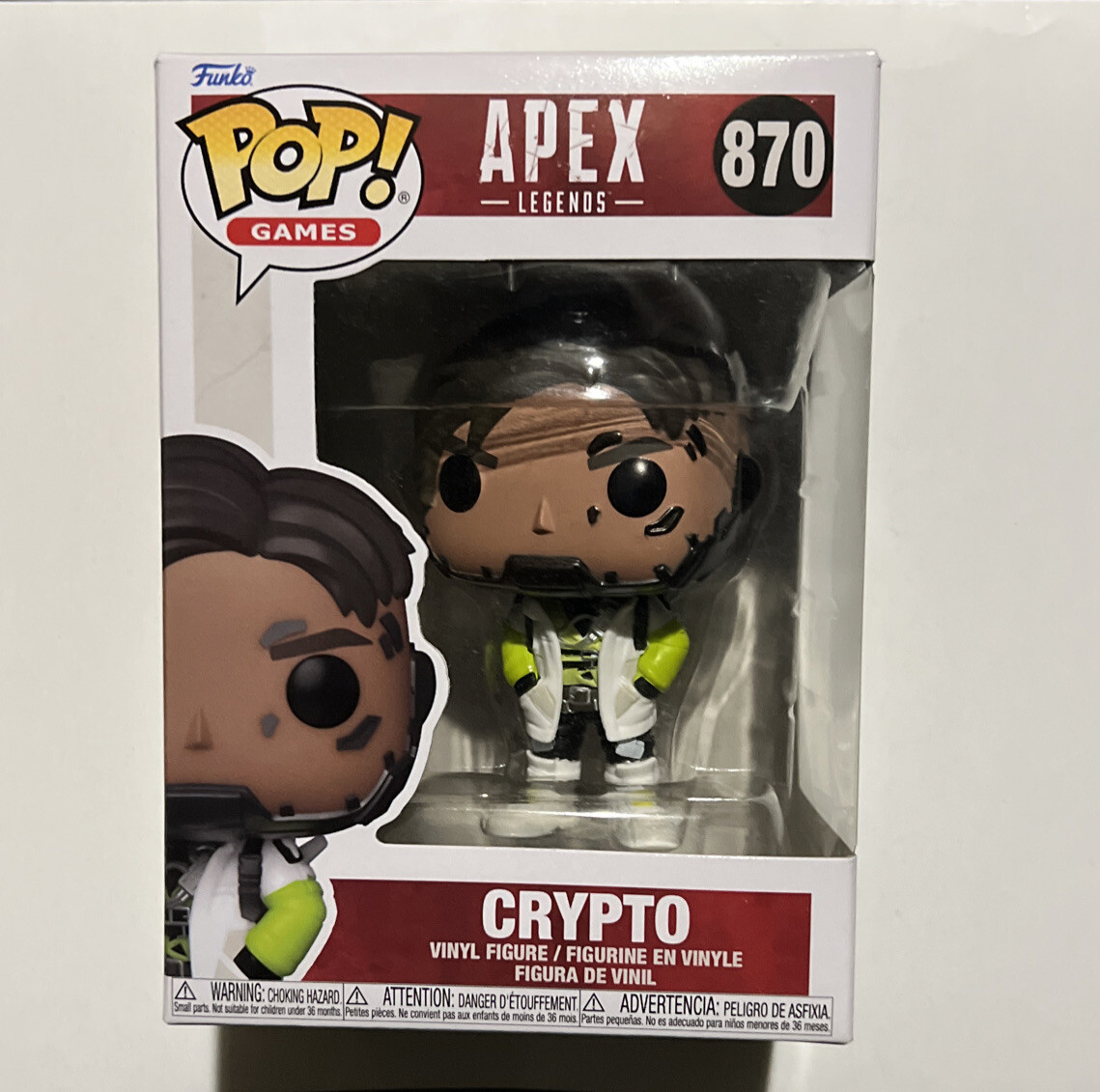 Funko Pop! Crypto 870 Apex Legends Video Games Vinyl Figure Toy Merch