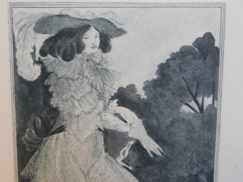 6 impresiones AB Aubrey Beardsley de 1898 Mademoiselle De Maupin enmarcadas en vidrio ~ 17 x 13" - Imagen 10 de 22