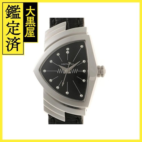Hamilton Ventura H242111 Watch Quartz Rare w/ Box 24mm - 第 1/6 張圖片