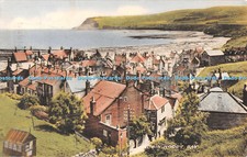 R537881 Robin Hoods Bay G 7010 Collo Colour Postcard Valentines 1958