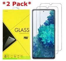 2-Pack Premium Tempered Glass Screen Protector For Samsung Galaxy S20 FE 5G