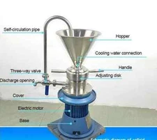 NEW Vertical Sesame Soybean Peanut Butter colloid mill grinder JML-65 a