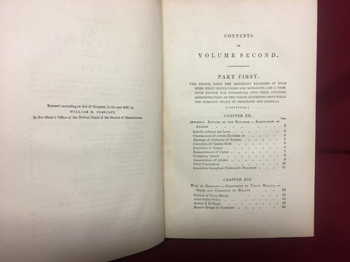 History of the Reign of Ferdinand & Isabella Vol. II 1860 - Picture 7 of 11