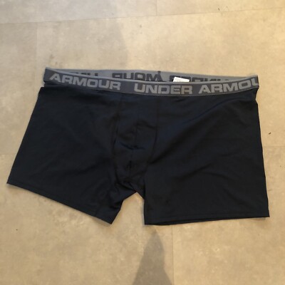 Under Armour 5XL Original Boxer Brief UA dark Blue fitted