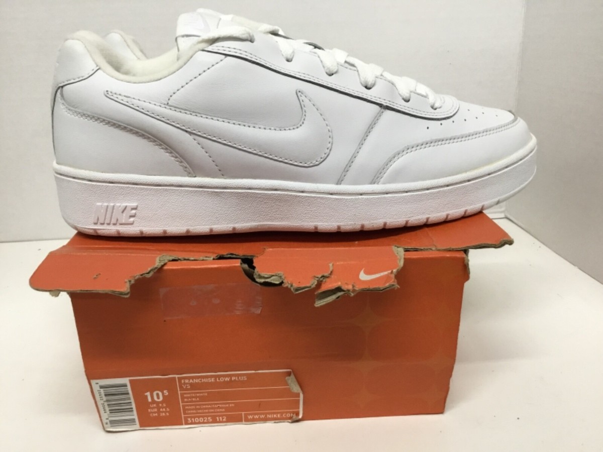 Nike Franchise Low Plus VS Men shoe 310025 112 size white