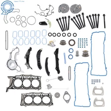 For 2011-2015 Chrysler Dodge Jeep 3.6L V6 DOHC Head Gasket Bolt Timing Chain Kit