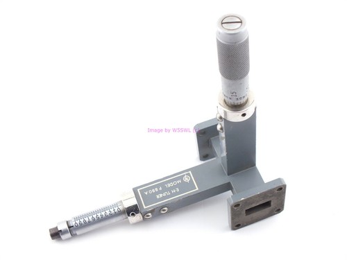 HP P880A E H Plane Waveguide Tuner WR-62 12.4-18GHz Micrometer Adjuster - Picture 4 of 5
