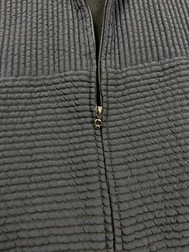 Chaqueta Annette Gortz Avant-Garde Cremallera Lana Relajada Azul Mujer Talla 38 - Imagen 7 de 14
