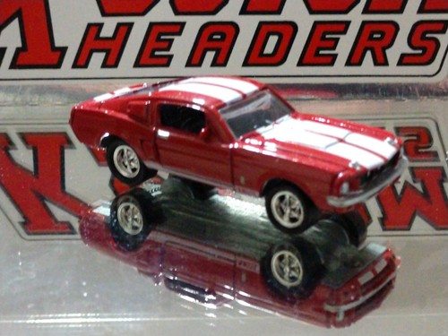 67 FORD SHELBY GT 1/64 ADULT COLLECTIBLE LIMITED EDITION MUSCLE CAR RED - Picture 3 of 5