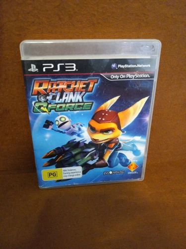Ratchet & Clank: Q-Force PS3 Complete with Manual Disc Very Near Flawless 