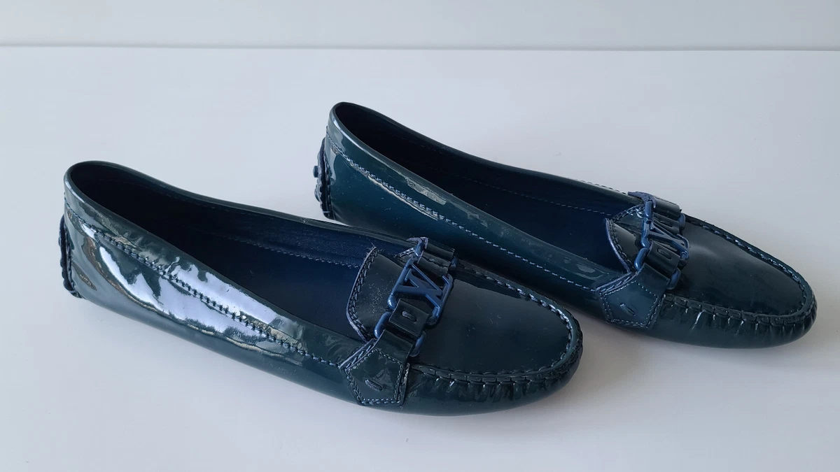 Louis Vuitton Patent Leather Loafers for Women