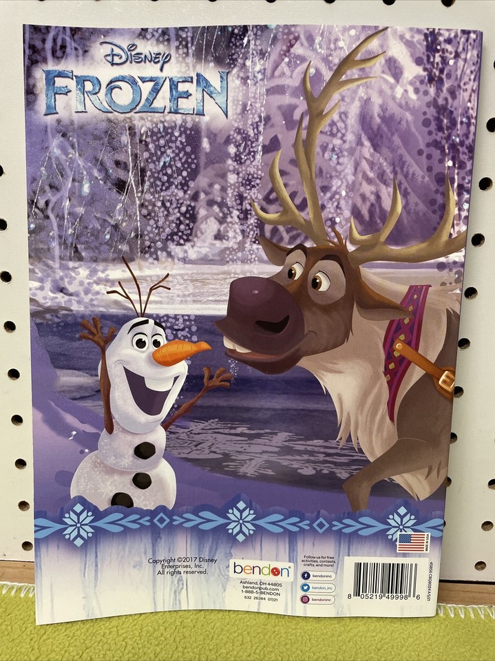 Disney Frozen Jumbo Coloring and Activity Book: Anna and Elsa | eBay