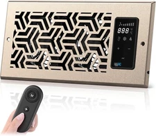 AITECAC T4 Bronze, Quiet Register Booster Fan, Heating / Cooling 4 x 10” Registe