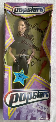 Popstars Hearsay "MYLENNE KLASS" Puppe, Charakteroptionen, 2001 *verpackt & signiert*