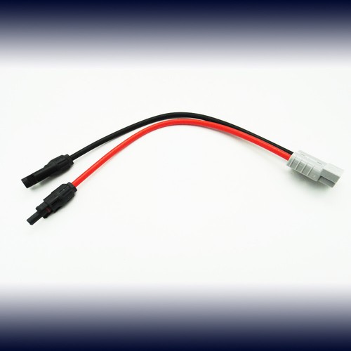 FOR MC-4 CONNECTOR TO 50AMP ANDERSON PLUG SOLAR 6MM² CABLE ADAPTOR WIRING 40CM - Picture 4 of 24