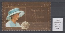 Timbre OR GRENADE, 1998, n° YT 3278**, Diana