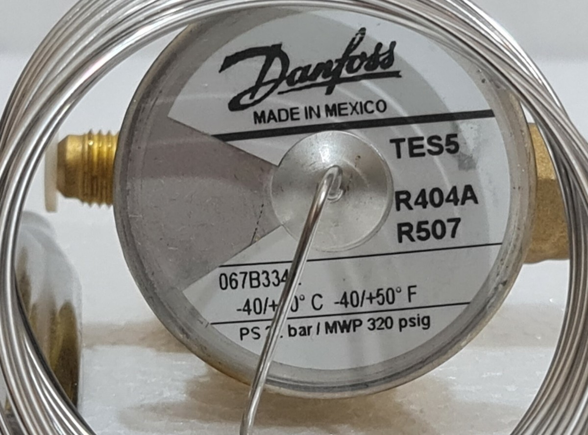 DANFOSS 067B3342 TES5 THERMOSTATIC EXPANSION VALVE R404A/R507 | eBay