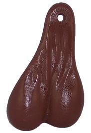 10'' BULL NUT'S (BROWN) - BIG RIG DANGLER BALLS - NEW BROWN COLOR TRUCK NUTZ