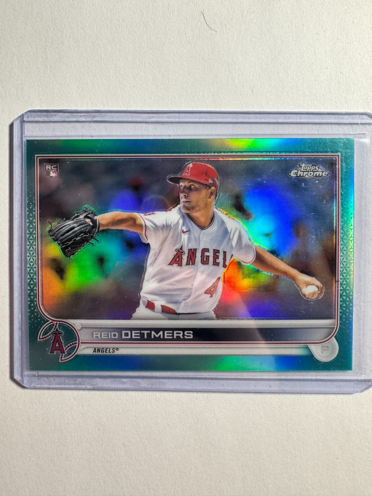 K302,930 - 2022 Topps Chrome Aqua Refractors #79 Reid Detmers #/199