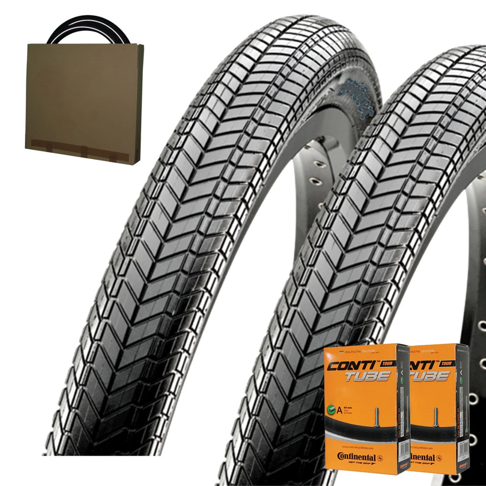 2x MAXXIS Freestyle Dirt Reifen GRIFTER MaxxPro 29x2.00 2.50 m/o Conti Schlauch