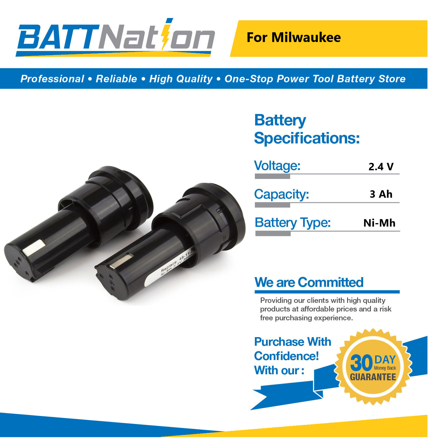 DKSIDKN 2 Pack 12V 9Ah Li-ion Replacement Milwaukee 12V - Foto 3