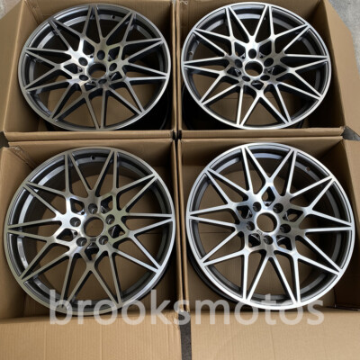 20'' GRAY STYLE WHEELS RIMS FITS FOR 2011-2017 BMW X3 F25 20X8.5 20X10 666