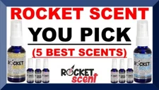 ROCKET SCENT 100% Concentrated OIL BASE AIR FRESHENER, ODOR ELIMINATOR by AROMAR