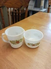 VINTAGE PYREX SPICE OF LIFE CREAMER AND SUGAR BOWL