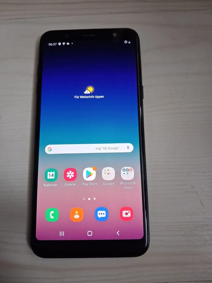 Samsung Galaxy A6 Plus - 32GB - Black (Ohne Simlock) (Dual SIM) - Bild 4 von 4