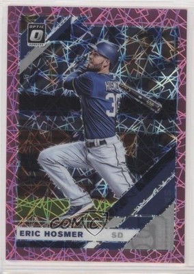 2019 Panini Donruss Optic Pink Velocity Prizm 98/199 Eric Hosmer #194 n1u
