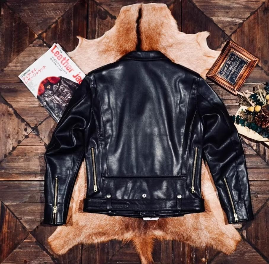 BUCO J-24 Reproduction Leather Rider Jacket Italian Cowhide 2XL
