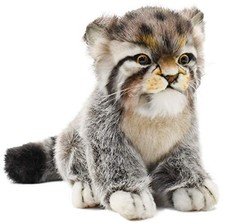 HANSA Stuffed animal real No.7299 pallas cat pups 17 BH7299 NEW from Japan 1Sd 
