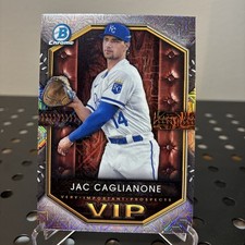 2025 Bowman Chrome Jac Caglianone #VIP-11 Mega Box Mojo Refractor