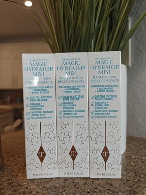 3 CHARLOTTE TILBURY MAGIC HYDRATOR MIST  75ML 2.5 FL Oz  BRAND NEW FACE SPRAY 