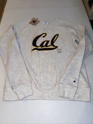 Vintage 90S UC Cal Berkeley Crewneck Sweatshirt XS Reverse Weave Champion USA