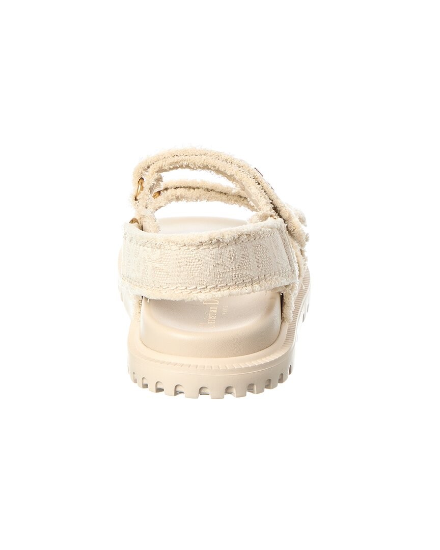 Dior Dioract Canvas Sandal Women's thumbnail 3