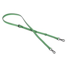 Leather Adjustable Replacement Bag Straps, Green, Black Buckle
