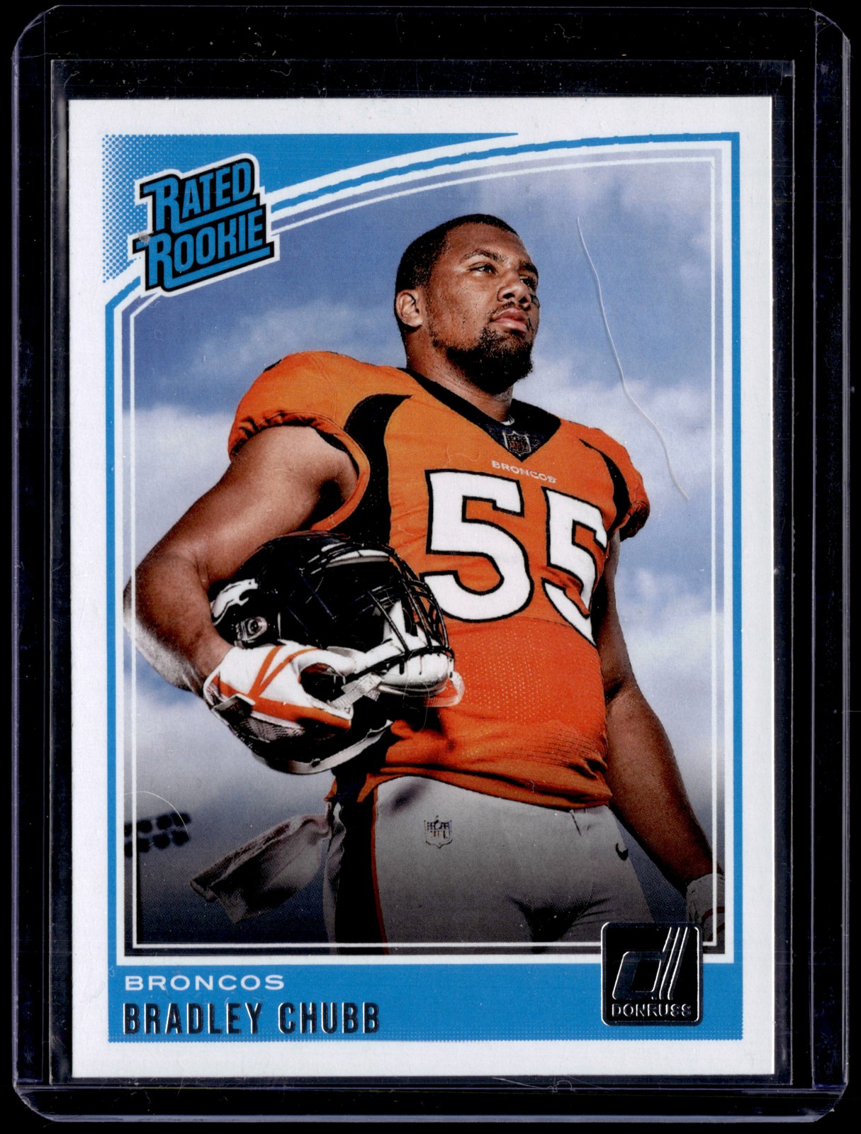 2018 Donruss #319 Bradley Chubb