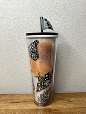Starbucks Halloween 2025 Moth Moon Glow In The Dark Night Tumbler Cup New