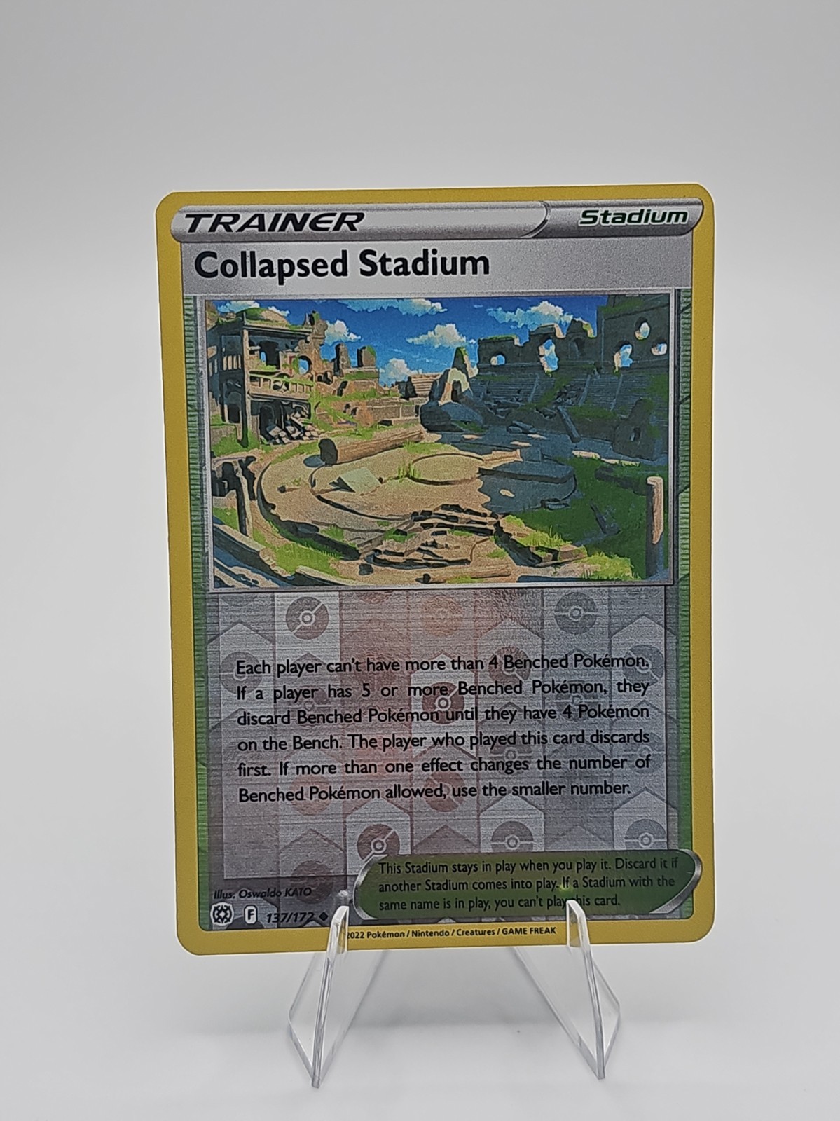 Pokemon - Collapsed Stadium - 137/172 - Brilliant Stars - Reverse Holo 