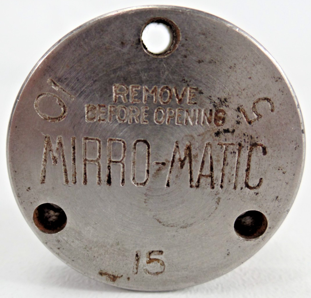 Mirro-Matic Pressure Cooker 5-10-15 Gauge Weight Jiggler Regulator VINTAGE