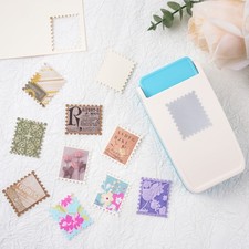5x2.6inch Rectangular Postage Stamp Punch Craft Punch for Scrapbooking Craft