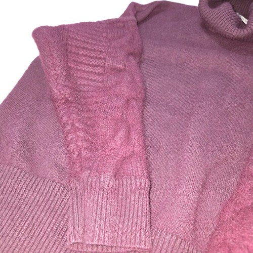 Camilla And Marc Size XS Women's Jones Turtleneck Wool Knit Jumper Black Orchid - Picture 20 of 23
