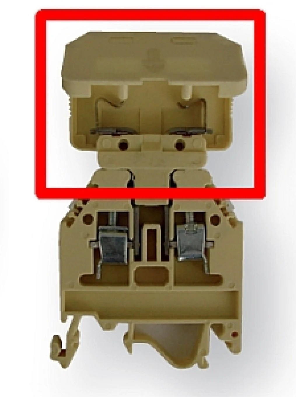 Plug with fuse socket for VSV 4 PA coupling 003901714
