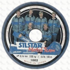 Silstar Match Team Fishing Line 100m  Spools