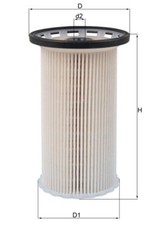 MAHLE Kraftstofffilter KX 386 Filtereinsatz für AUDI CUPRA VW SKODA SEAT GOLF A3