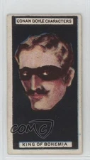 1923 Turf Cigarettes Conan Doyle Characters Green Back King of Bohemia #20 04le
