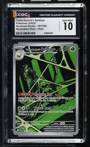 Team Rocket's Spidops graded CGC 10 for sale on eBay